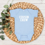 Body Cousin Crew Kids<br><div class="desc">Vêtements imprimés personnalisés avec le graphique "Cousin Crew" ou tout autre texte personnalisé. Utilisez les outils de conception pour modifier les polices de texte et les couleurs ou ajouter vos propres photos pour créer un modèle de t-shirt personnalisé. Faites votre choix parmi une grande variété de t-shirts, de débardeurs et...</div>