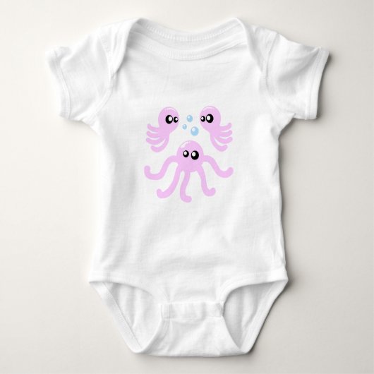 Body Coussins Bébé Octopus mignons (Devant)