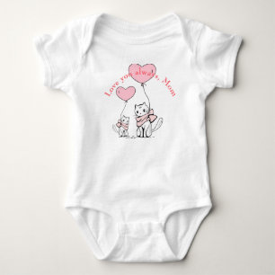 Body Coutume de chat et de chaton de maman de Kawaii