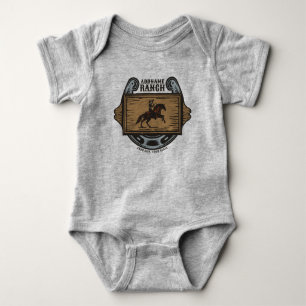 Body Cow-boy Lasso ADD NOM Ranch Familial Occidental Ch