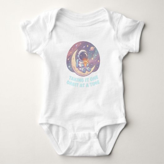 Body Cozy Astronaut Baby Bodysuit – Cute Space Baby (Devant)