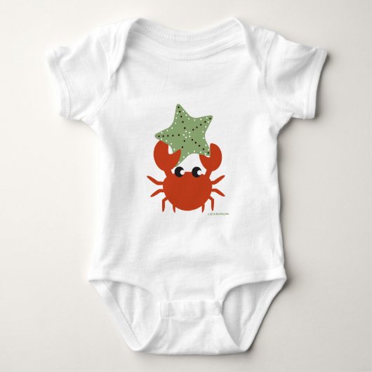 Body Crabe avec chemise Starfish (Devant)