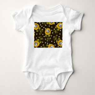 Body Crânes de tournesol : Unique Motif sans fil.