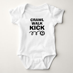 Body CRAWL WALK KICK humoristique ballon de football