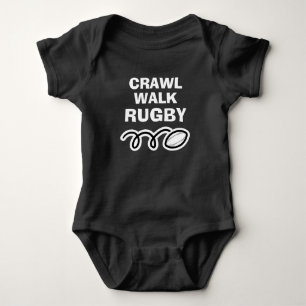 Body CRAWL WALK RUGBY - tenue de sport pour nouveau béb