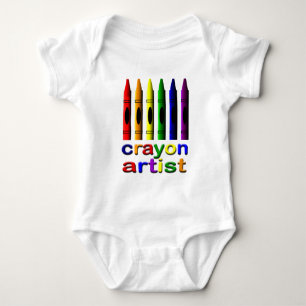 Body Crayon Artist Crayons Infantile Creeper