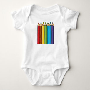 Body Crayons de couleur arc-en-ciel