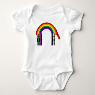 Body Crayons de couleur Crayon Rainbow Cute Infant Cree