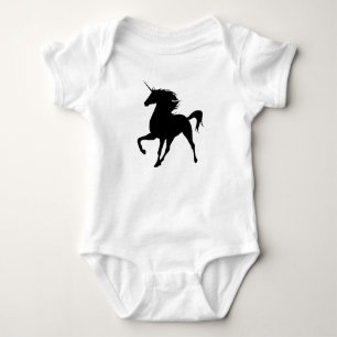 Body Creeper en silhouette Unicorne noire