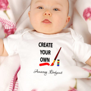 Body Créer une combinaison bébé, photo, texte / Personn