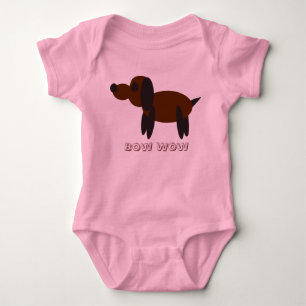 BODY CRÉEURS POUR ENFANTS - CUTE PUPPY - BOW WOW - GIFT