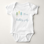 Body Crème glacée Cone Scoop Confetti Anniversaire de e (Devant)