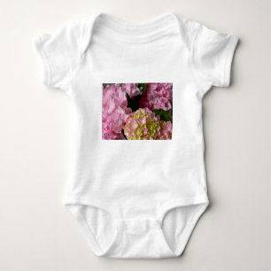 Body Crème rose Hydrangeas jaune rose vert floral