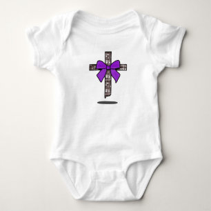 Body Croix flottante inspirée du christianisme