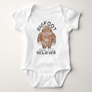 Body CROYANT de BIGFOOT - croquis de crayon de