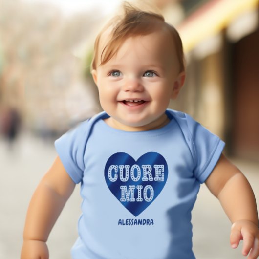 Body Cuore Mio Blue Baby Bodysuit