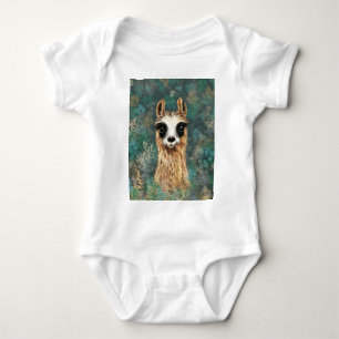 Body Curieux Baby Llama Baby Bodysuit