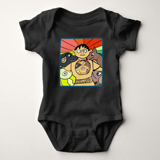 Body Curious Boy and His Whimsical Animals (Devant)