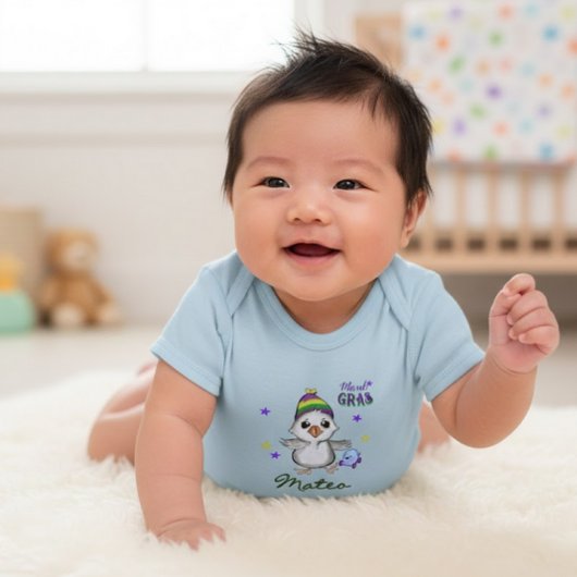 Body Custom Name Mardi Gras Boy Goose Carnival