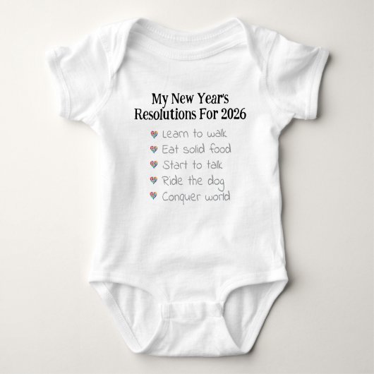 Body Custom New Year's Resolutions, Unisex, Funny    (Devant)