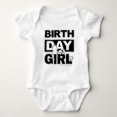 Body Custom Peanuts | Snoopy Fille d'anniversaire (Devant)