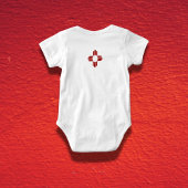 Body Customizable New Mexico Zia Heart Baby 