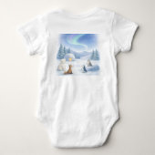 Body Customizable Northern Lights Letter G Nordic Gnome (Dos)