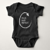 Body Customizable Phrase Milk. Nap. Repeat. (Devant)
