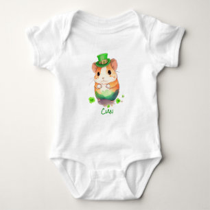 Body Cute 1st St. Patrick's Day Mouse Leprechauns Casqu