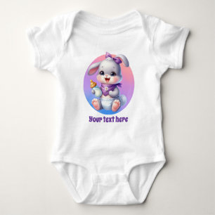 Body Cute animal personnalisable filles lapin