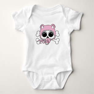 Body Cute Baby Girl Skull
