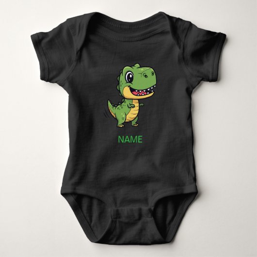 Body Cute Cartoon T-Rex Dinosaur Kids' T-Shirt (Devant)