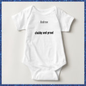 Body Cute Chubby et Fière