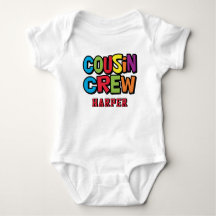 Cute Colorful Cousin Crew Family Reunion 