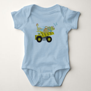 Body Cute Dinosaur Tracteur camion garçons fête anniver