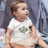 Body Cute Giraffe Safari Animal Botanique Anniversaire