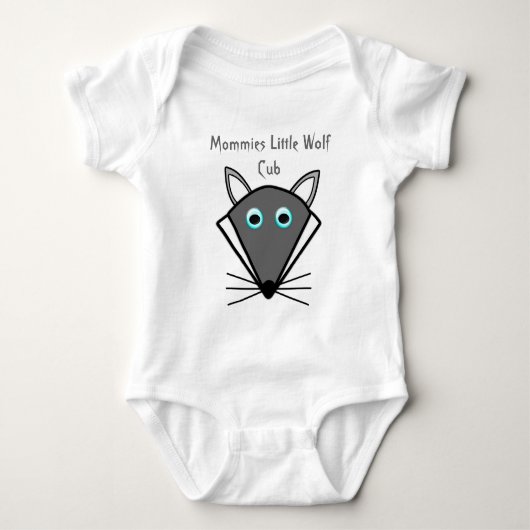 Body Cute Halloween Wolf Custom Baby Creeper (Devant)