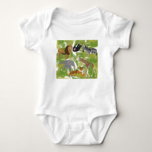 Body Cute Jungle Animaux Safari Garçon Fille