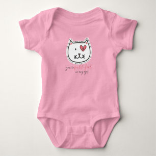 Body Cute Kitty Chat Vous êtes la Saint Valentin parfai