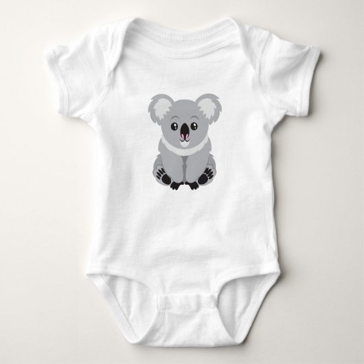 Body Cute Koala Baby Bodysuit (Devant)