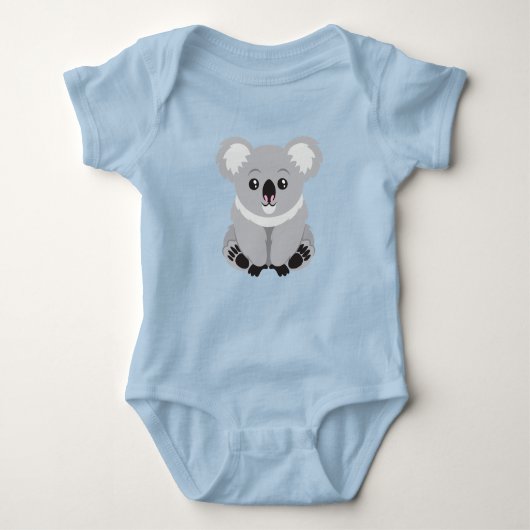 Body Cute Koala Baby Bodysuit (Devant)