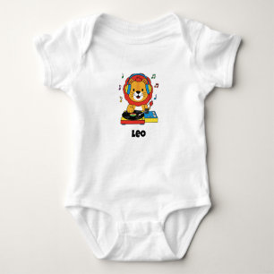 Body Cute Little Lion DJ Music Personnalisé