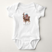 Body Cute Llama Animal | Baby Boy | Bodysuit (Devant)