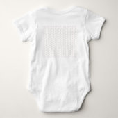 Body Cute Mint Bébé Cactus Rose Unisex (Dos)