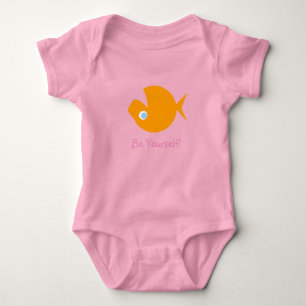 Body Cute Non-conformiste Excentré Drôle Poisson Cart