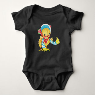 Body Cute Pâques Chic Unisex Bodysuit Noir