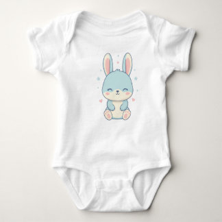 Body Cute Pastel Bunny Baby Onesie