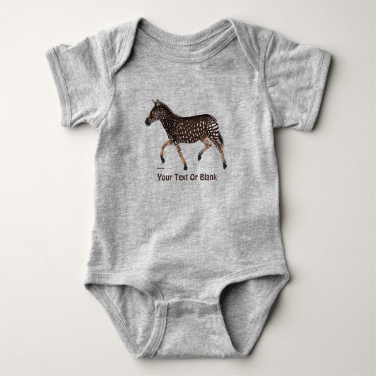 Body Cute Polka Dot Zebra (Devant)