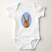 Body Cute printemps lapin Vintage (Devant)