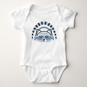 Body Cute Raccoon Bodysuit Sleeper